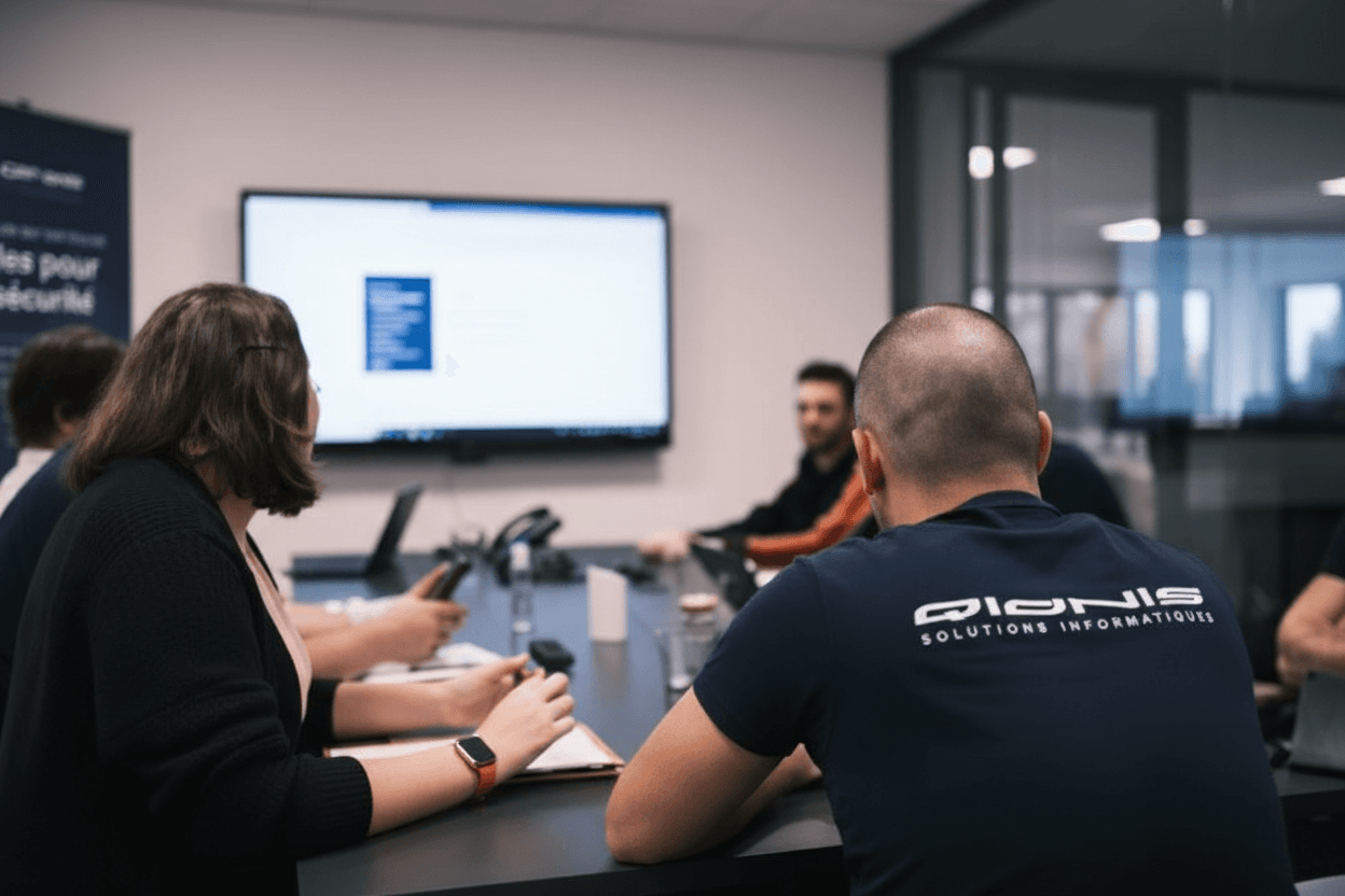Équipe Qionis - Partenaire expert IT en Seine-et-Marne